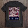 Super Astro Lucha Libre Masked Superhero Wrestler Tee