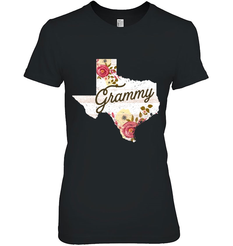 Texas Grammy Shirt Grandma Gifts Floral Texas Shirt Hoodie