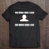 The More Hair I Lose The More Head I Get Bald Gift Tee