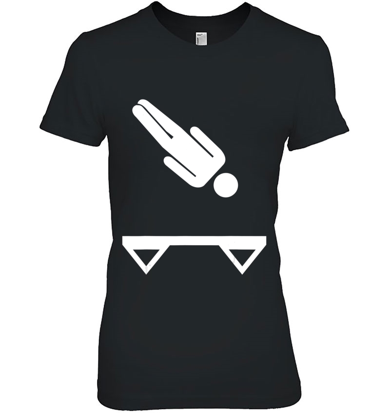 Trampoline Symbol Ladies Tee