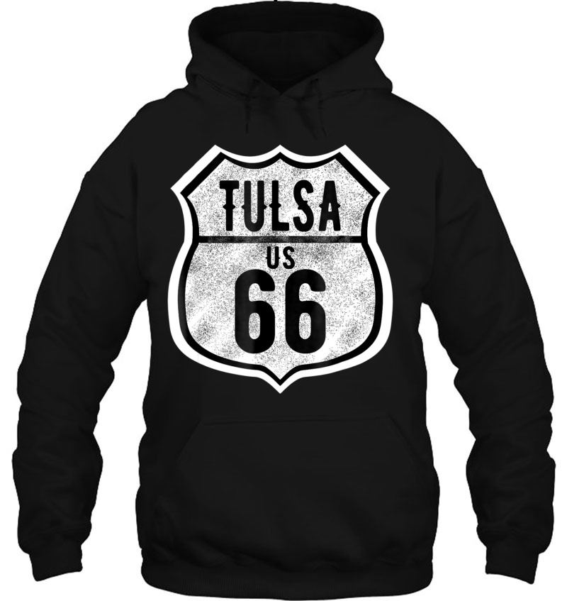 Tulsa Oklahoma Historic Route 66 Distressed Graphic Mugs