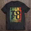 Vintage I Want Tofu Tonigh Vegan Tee