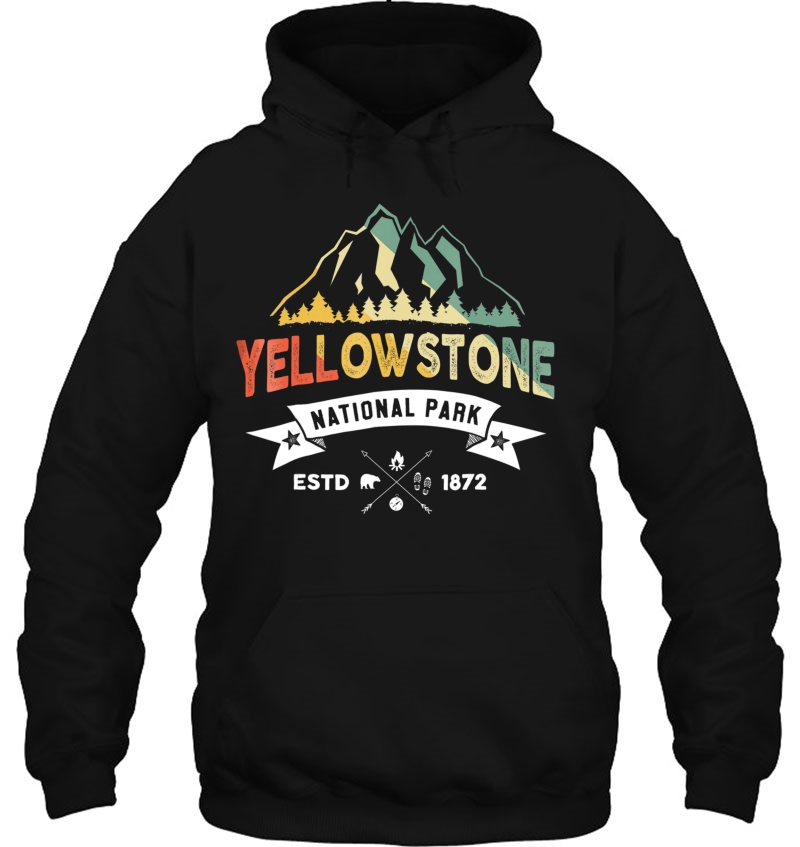 Vintage Retro Yellowstone National Park Souvenir Mugs