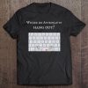 Where Do Astronauts Hang Out Space Bar Funny Tee