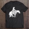 Womens Cowgirl Western Rider Horse Girl Shirt Tee