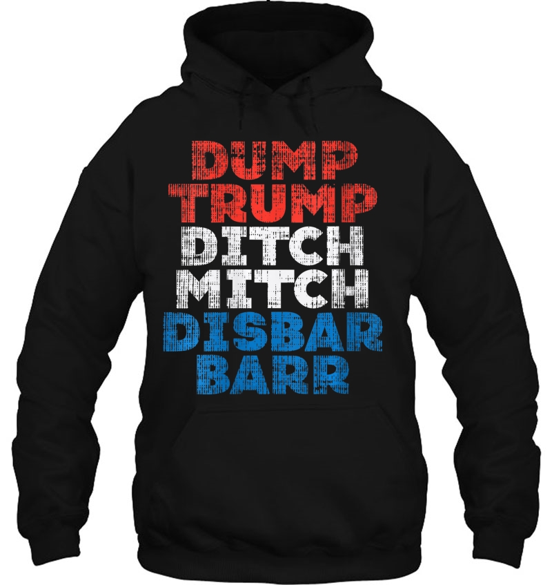 Womens Dump Trump Ditch Mitch Disbar Barr Impeach Anti Trump 2020 V-Neck Mugs