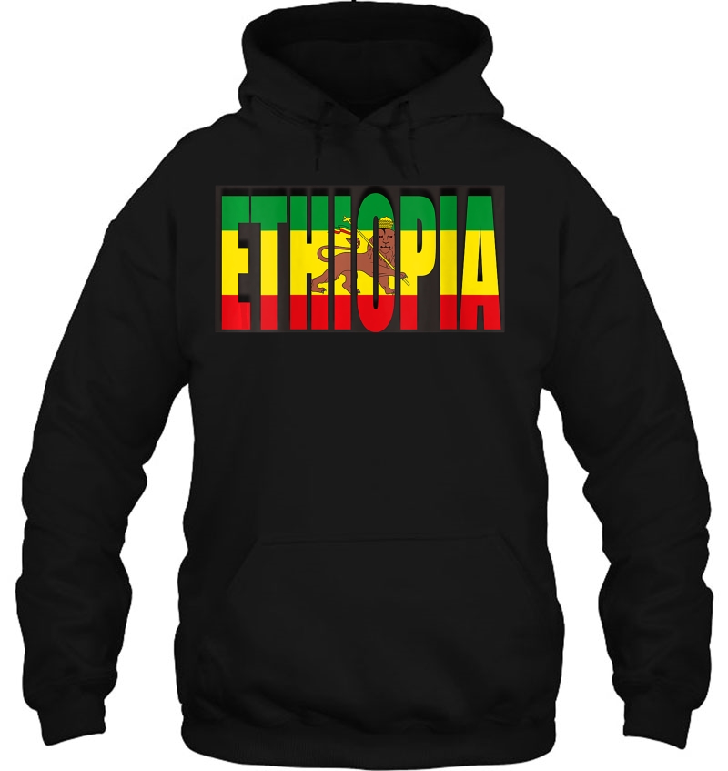 Womens Ethiopia In Ethiopia Flag, Ethiopian V-Neck Mugs