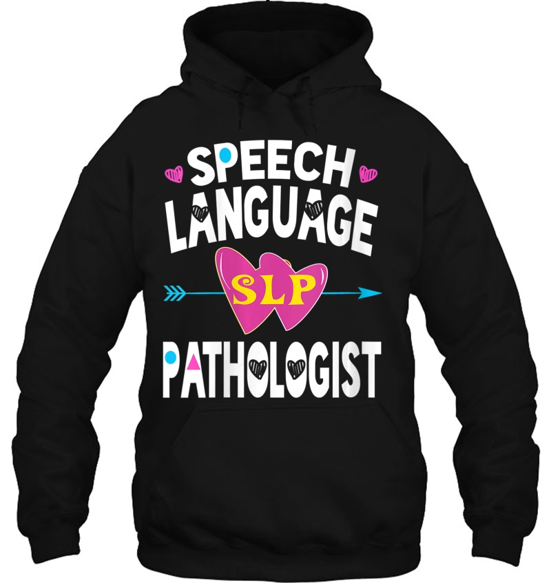 Womens Slp Shirts Speech Language Pathologist Gifts Speech Therapy V-Neck Mugs