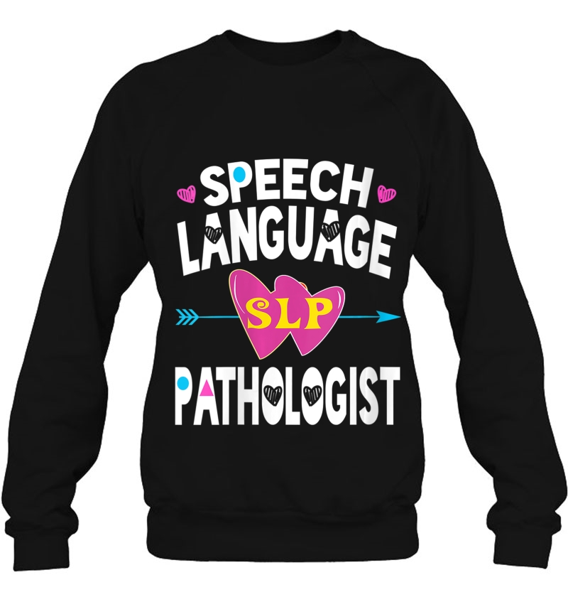 Womens Slp Shirts Speech Language Pathologist Gifts Speech Therapy V-Neck Mugs