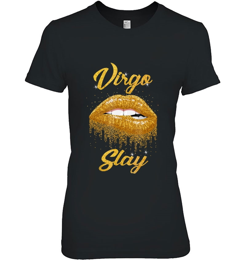 Zodiac Virgo Slay Lip Ladies Tee
