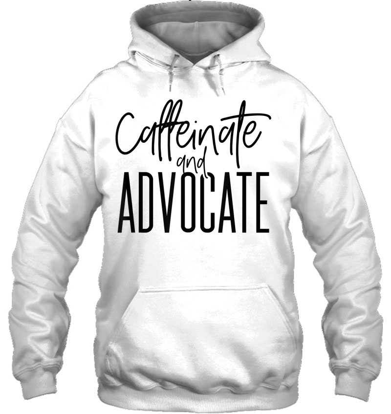 Funny Caffeinate And Advocate - Best Gift Idea For Sped Mugs