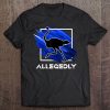 Allegedly Ostrich Funny Flightless Bird Tee