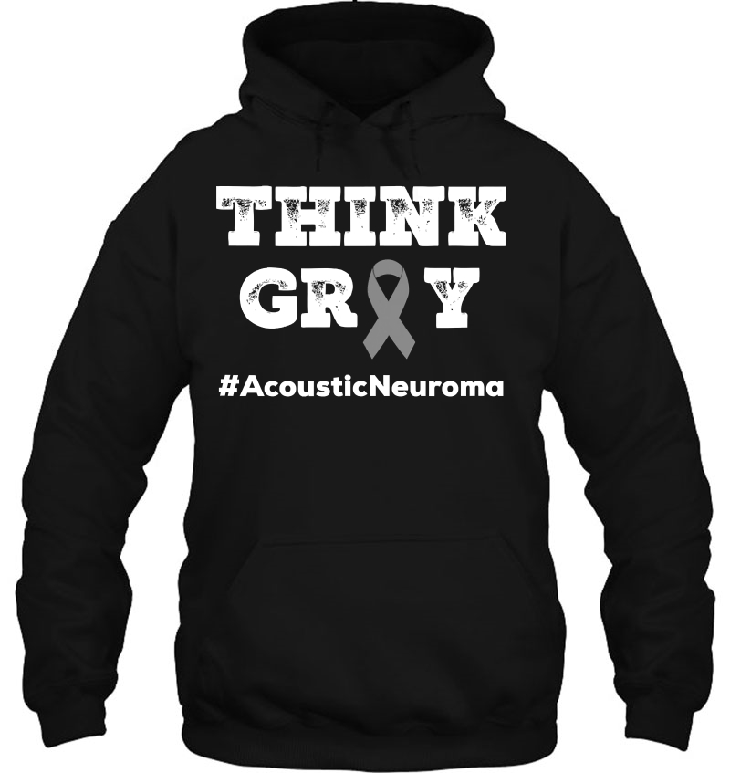 Brain Tumor Awareness Acoustic Neuroma Think Gray Ribbon Mugs