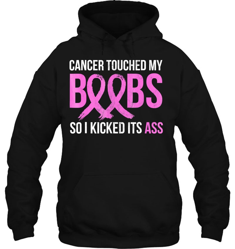 Cancer S -Cancer Touched My Boob So I Kicked It's Ass Mugs