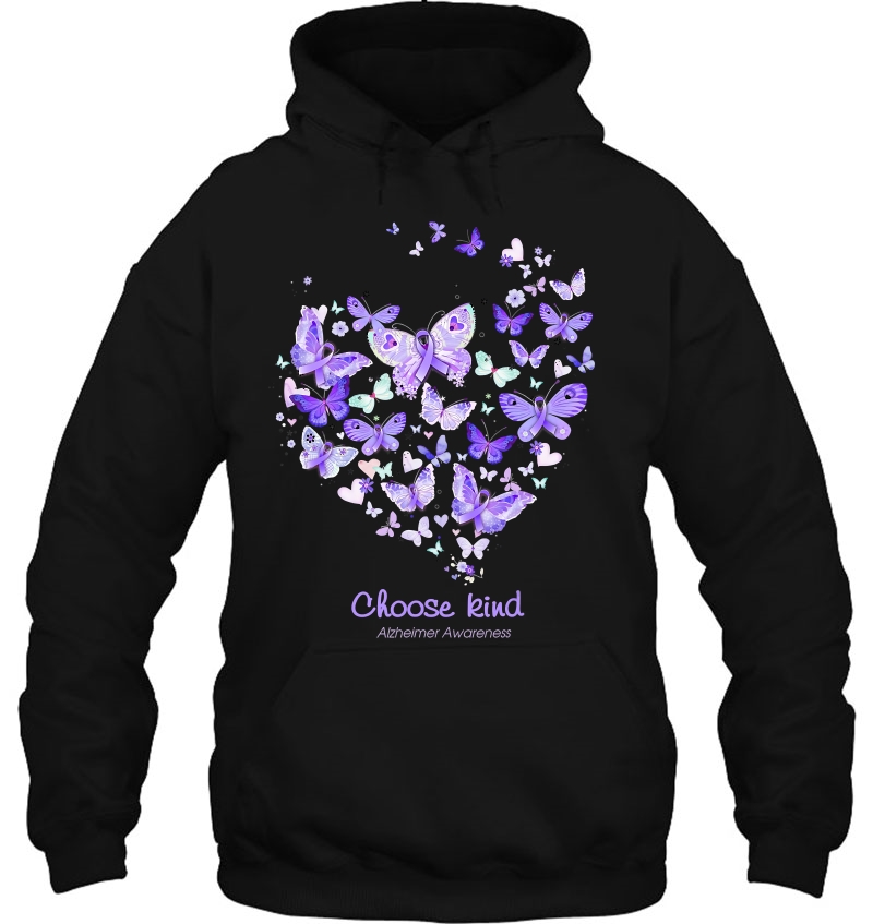 Choose Kind Alzheimer Awareness Butterflys Heart Mugs