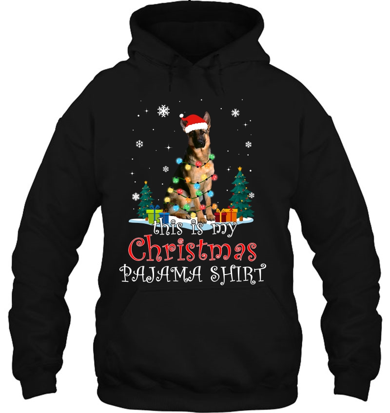 Christmas German Shepherd Pajama Lights Funny Gift Love Dog Mugs