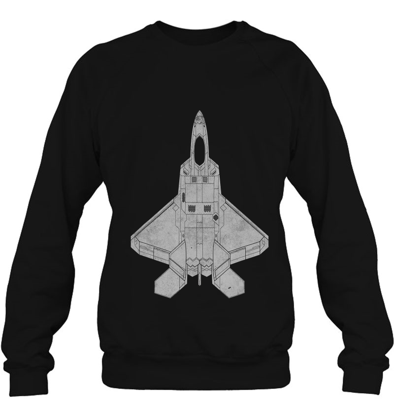 Military Aircraft F-22 Raptor Pilot Gifts Usaf Tee Sweatshirt