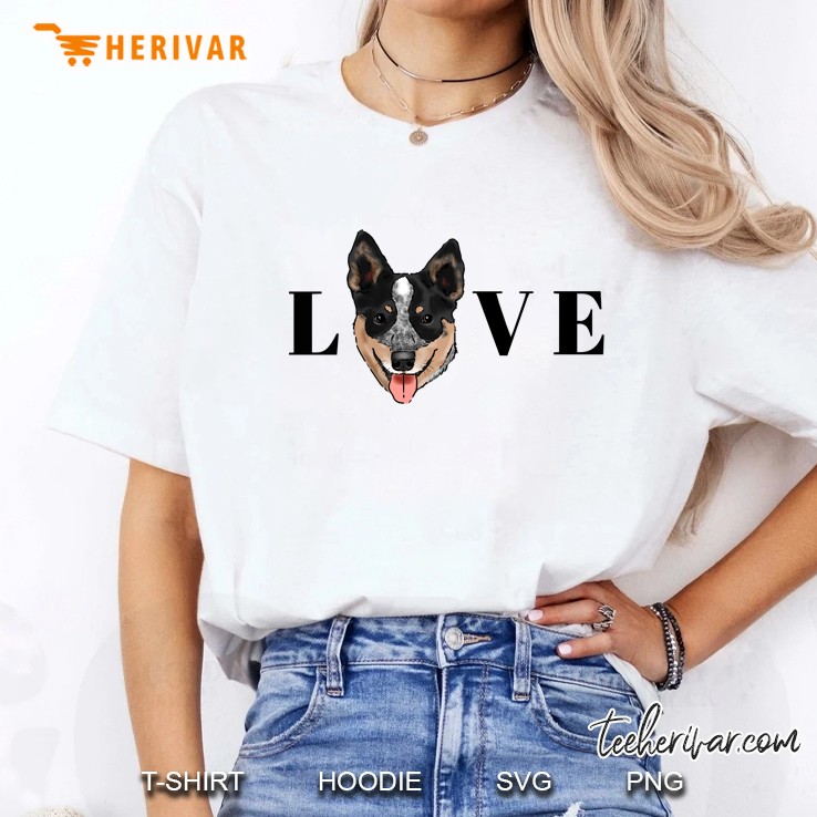 Australian Cattle Dog Lover, Blue Heeler Lover, Herding Dog Ladies Tee