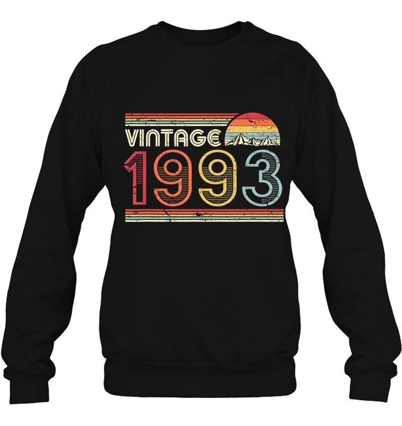 1993 Vintage Shirt, Birthday Gift Tee. Retro Style Sweatshirt
