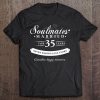 35Th Wedding Anniversary Shirt 35 Years Of Marriage Gift Tee