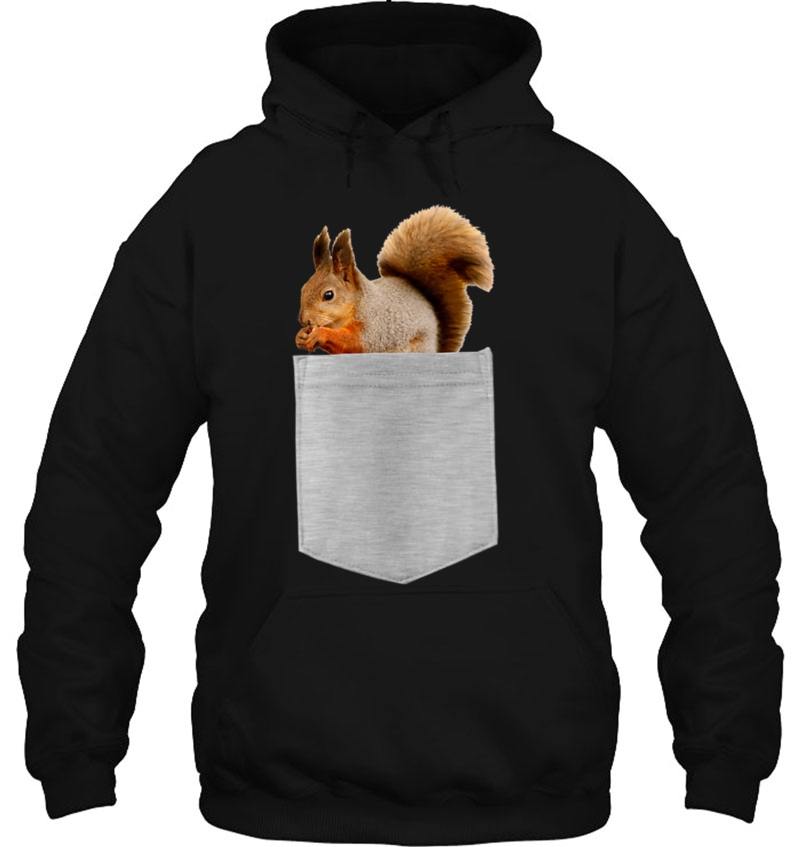 Animal In Your Pocket Funny Eurasian Red Squirrel Peeking Ou Mugs