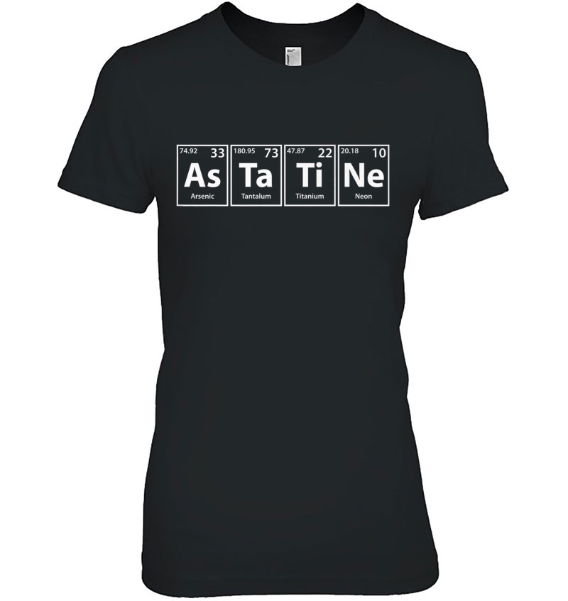 Astatine Periodic Table Elements Spelling Hoodie