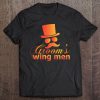 Bachelor Party Groom's Wing Men Tshirt Wing Man Groomsman T Tee