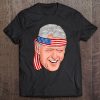 Bill Clinton President 4Th Of July American Flag Gift Tee