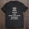 British Keep Calm Don't Get Your Knickers In A Twist Tee