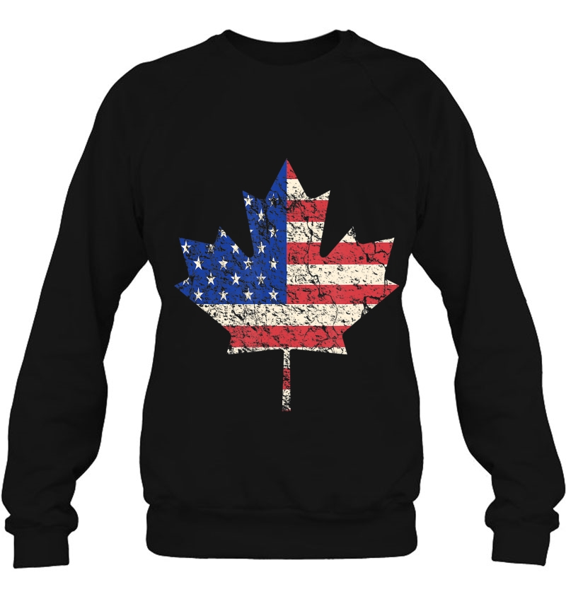 Canadian American Usa Canada Flag Combined Mugs