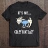 Crazy Goat Lady - Goat Lovers Tshirt Tee