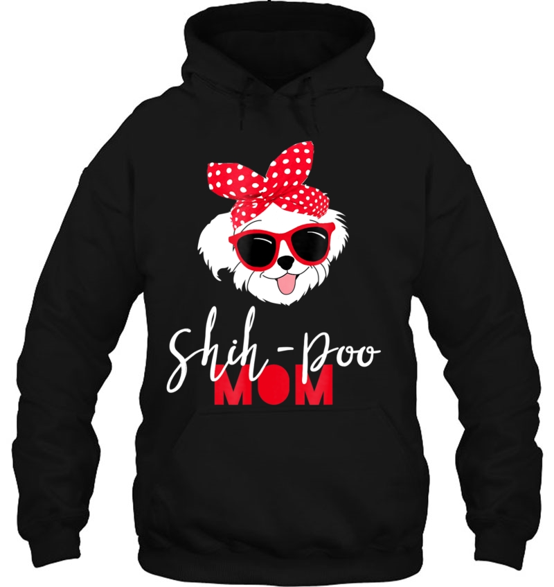 Dog Lovers Shih-Poo Mom Fur Mama Shirt Mugs