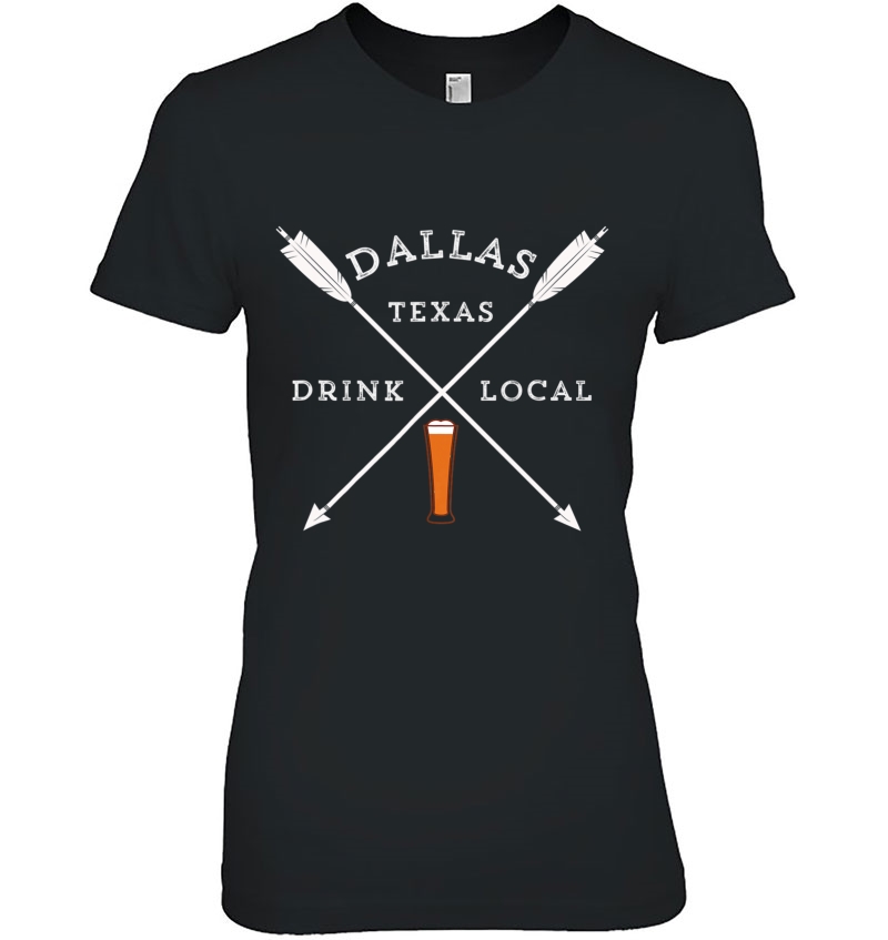 Drink Craft Beer Drink Local Dallas Texas Hoodie