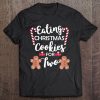 Eating Christmas Cookies For Two Shirt Pregnancy Holiday Tee Tee