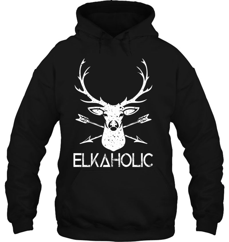 Elkaholic Elk Hunting Shirts For Men Hunter Mugs