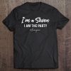 Enneagram Type Seven I Am The Party Funny Shirt Tee