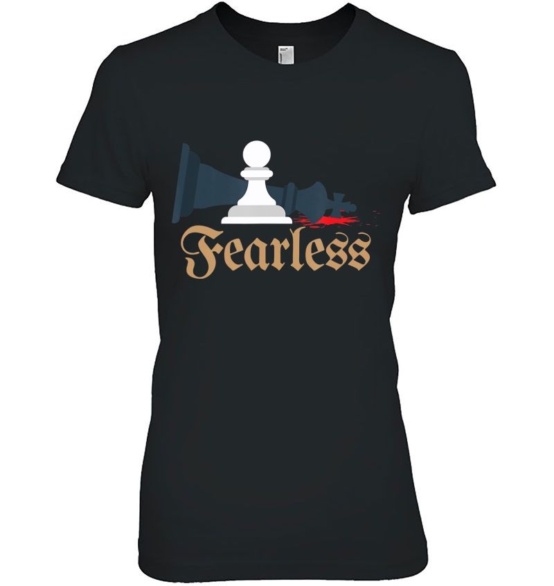 Fearless Chess Player Smart Funny Chess Lover Gift Hoodie