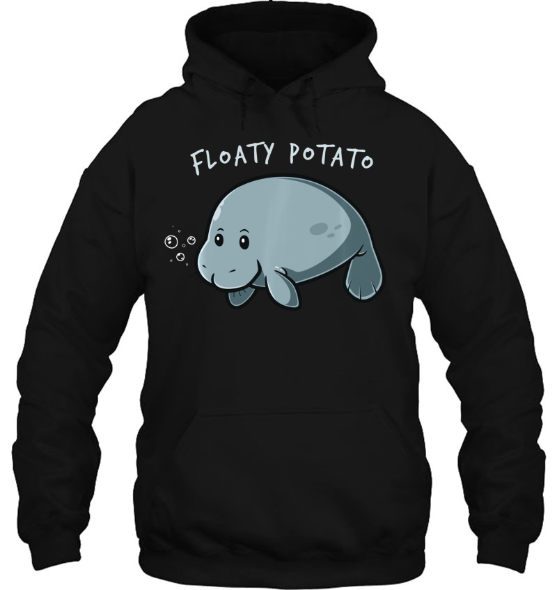 Floaty Potato Manatee Chubby Mermaid Sea Cow Animal Gift Pullover Mugs