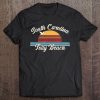 Folly Beach Shirt South Carolina Retro Sunset Tee