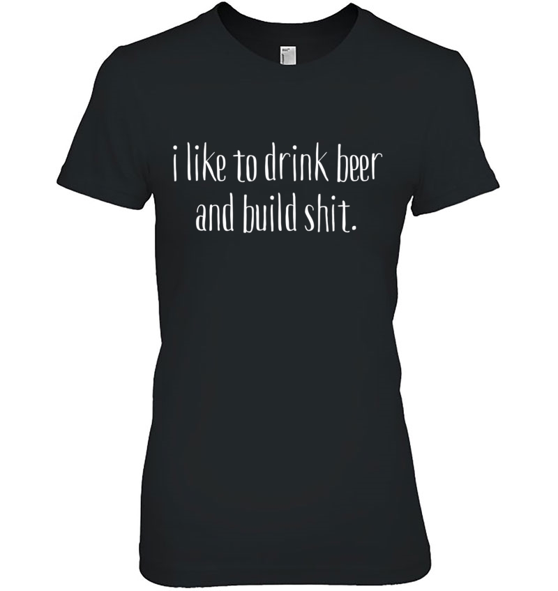 Funny Beer Drinking Shirt For Diy Lifestyle Workers & Hobby Hoodie