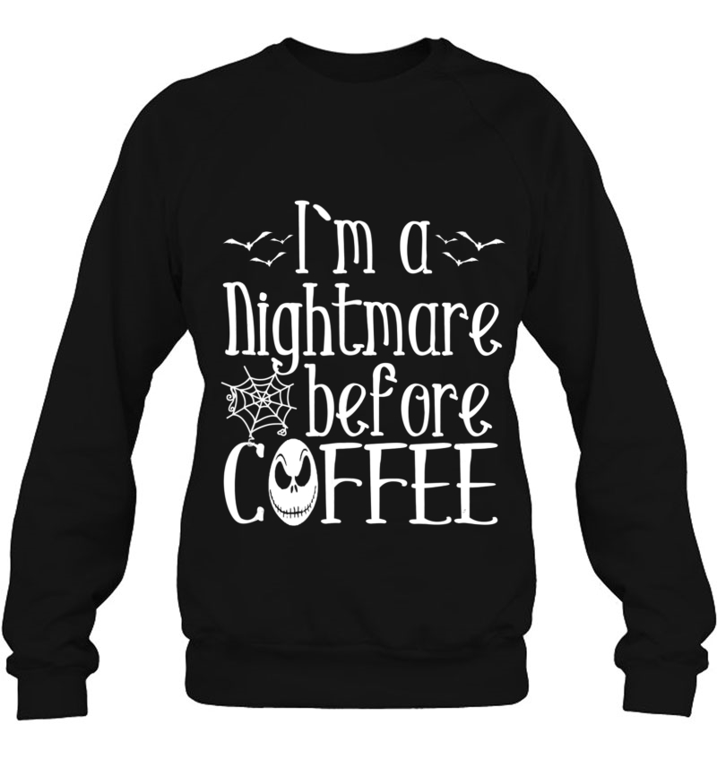 Funny Halloween Costume Shirt Nightmare Before Coffee Gift Mugs