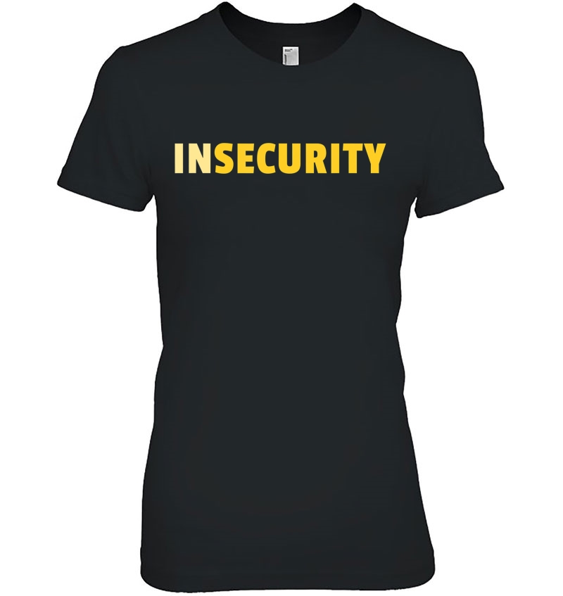 Funny Security Guard Gift Insecurity Security Parody Gift Ladies Tee