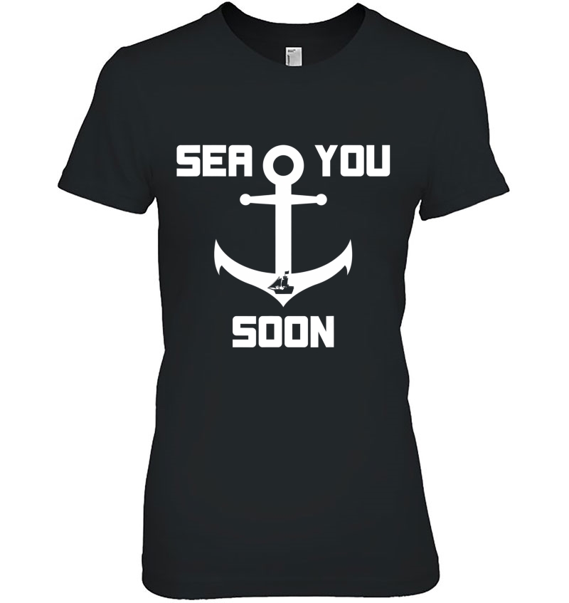 Funny See You Soon Anchor S Men Women Kids Sea Ocean Hoodie