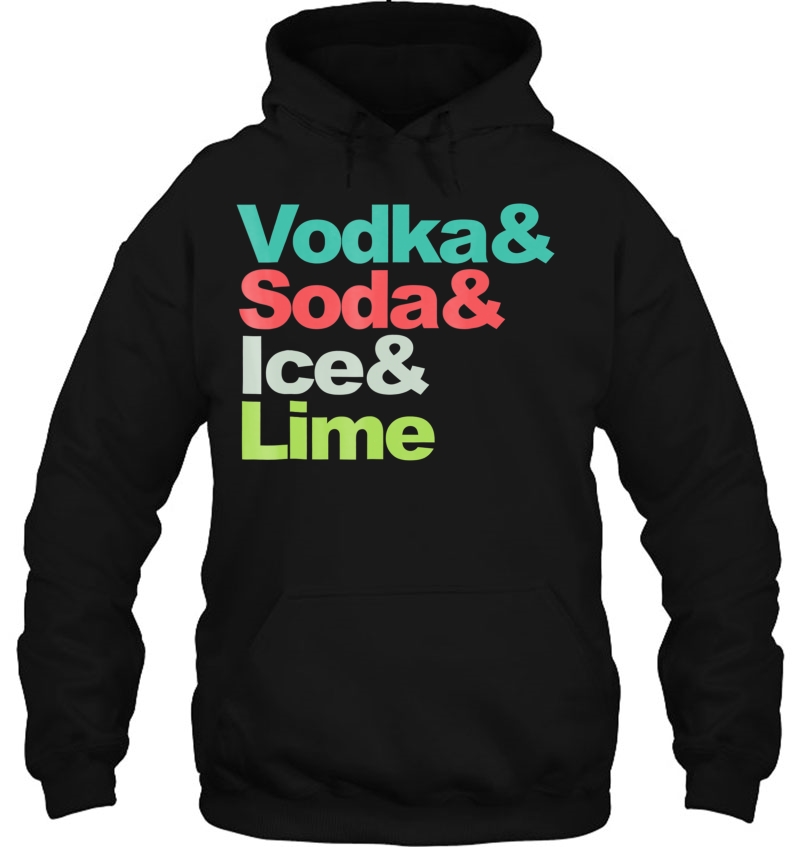 Funny Wine Lover Drinking Vodka Soda Ice Lime Shirt Mugs