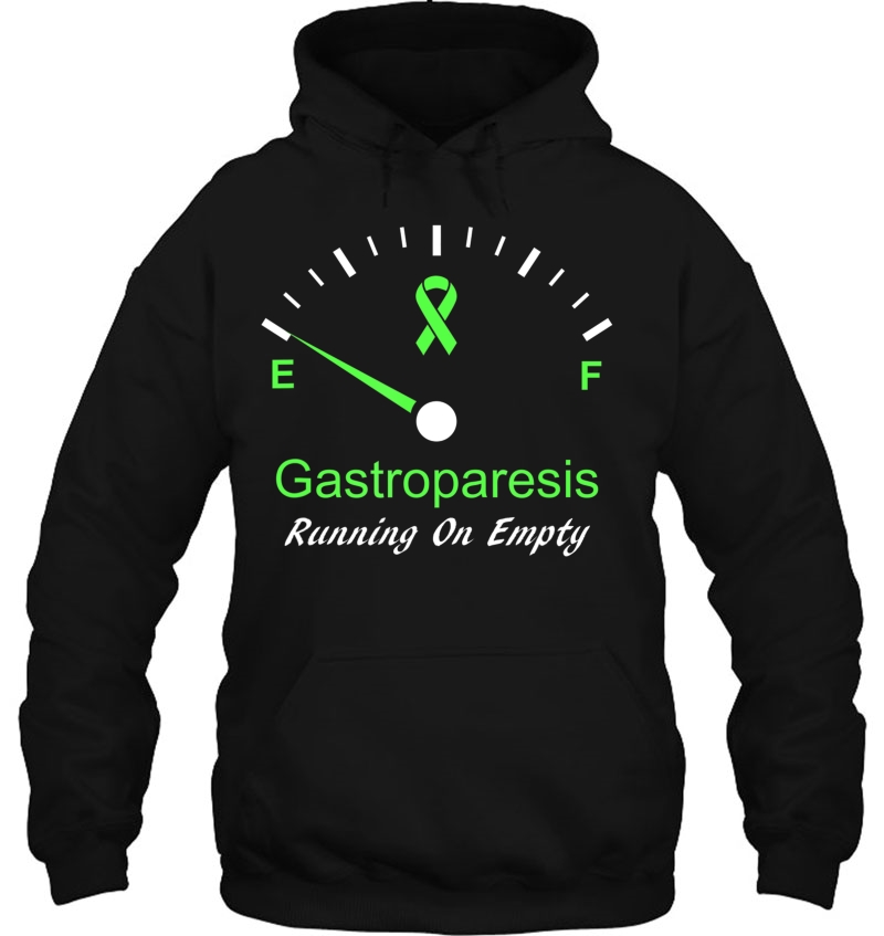 Gastroparesis Running On Empty Awareness Ribbon Tee Shirt Mugs