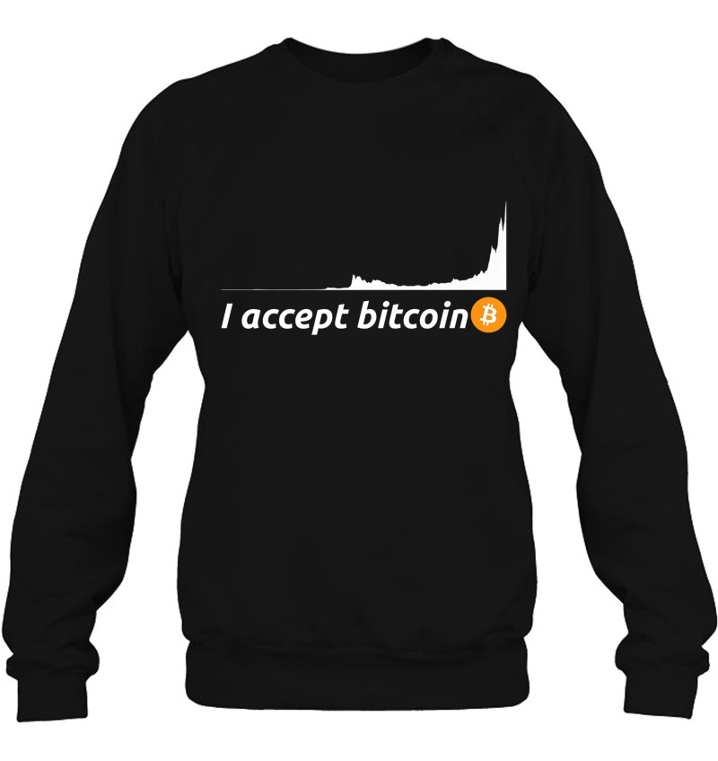 I Accept Bitcoin Cryptocurrency Logo Mugs