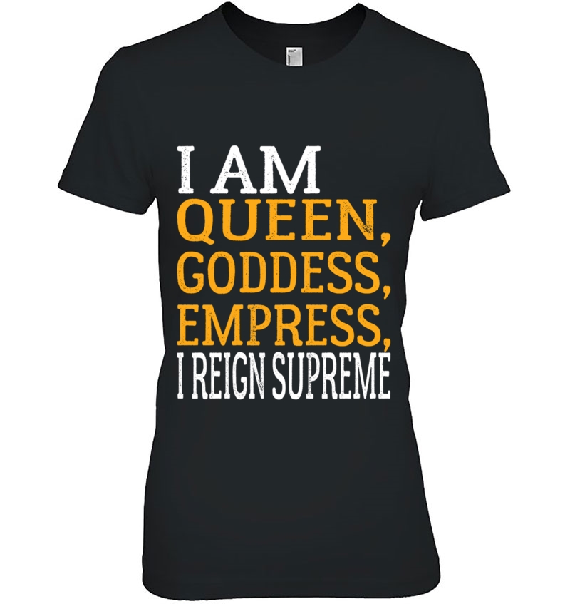 I Am Queen,Goddess,Empress I Reign Supreme African Hoodie