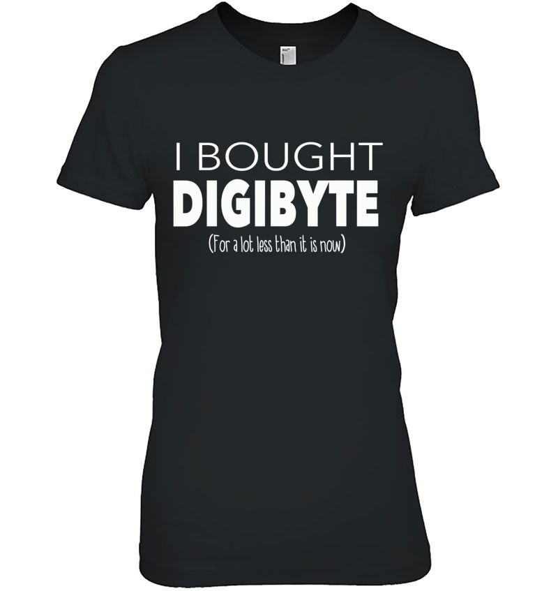 I Bought Digibyte Tshirt Dgb Crypto Great Gift Hoodie