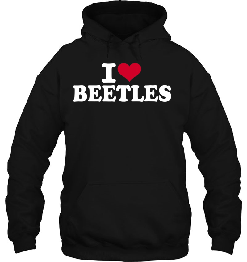 I Love Beetles Hoodie