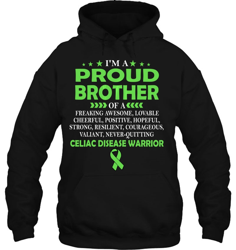 I'm Proud Brother Of Celiac Disease Warrior Mugs